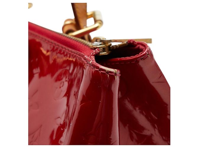 Borsa Louis Vuitton Monogram Vernis Rosewood Avenue Rosso - vista 9