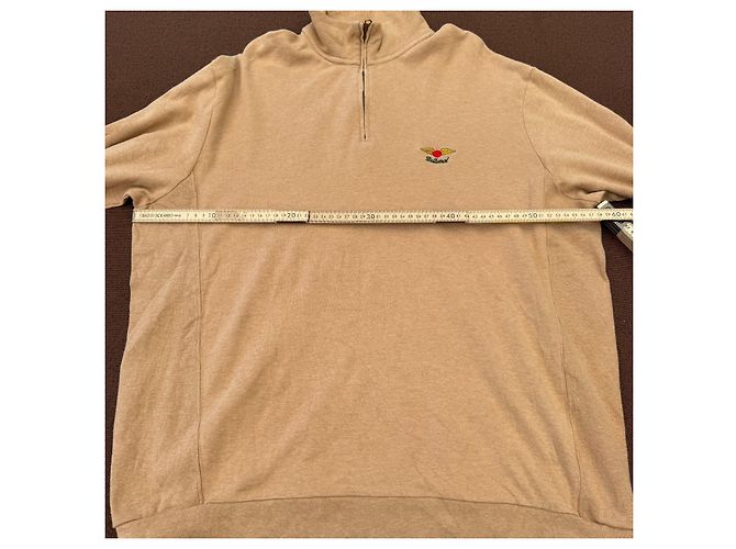 Ralph Lauren Polo Golf Quarter-Zip Pullover - Beige - Ansicht 6