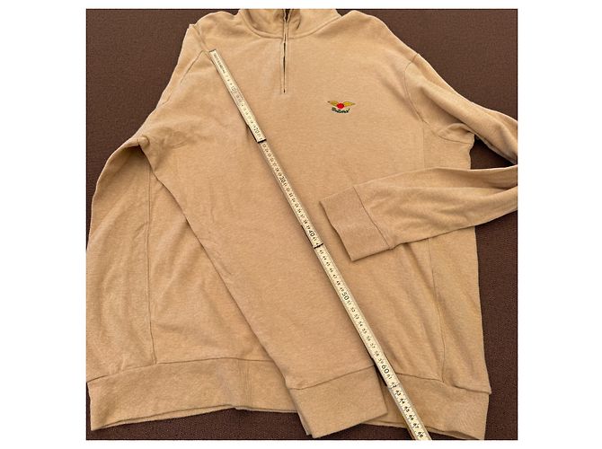 Ralph Lauren Polo Golf Quarter-Zip Pullover - Beige - Ansicht 8