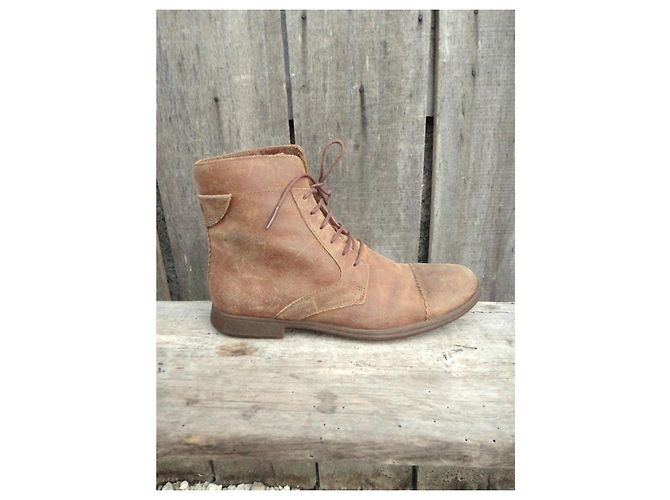 Autre Marque Botines de cuero Camper Marrones Marrón claro - vista 10