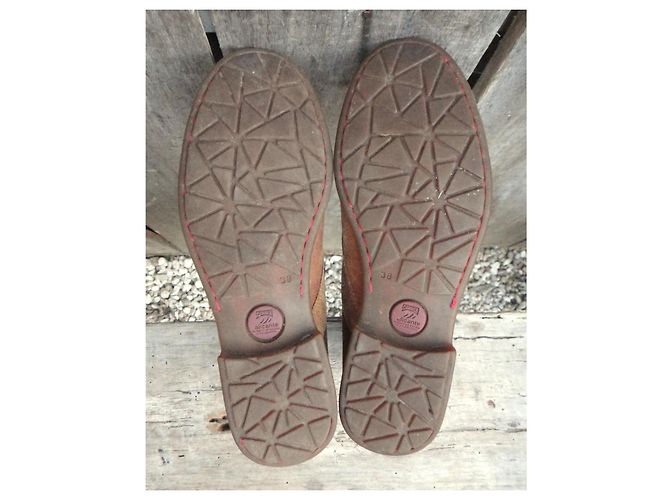 Autre Marque Botines de cuero Camper Marrones Marrón claro - vista 5