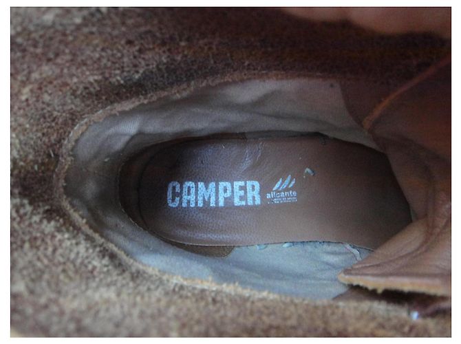 Autre Marque Botines de cuero Camper Marrones Marrón claro - vista 7