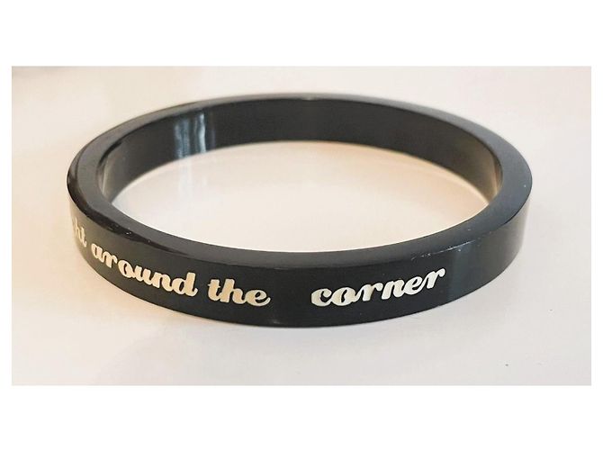 Dolce & Gabbana Collezione Words Set di Bangle Limited Edition Nero Argento - vista 11