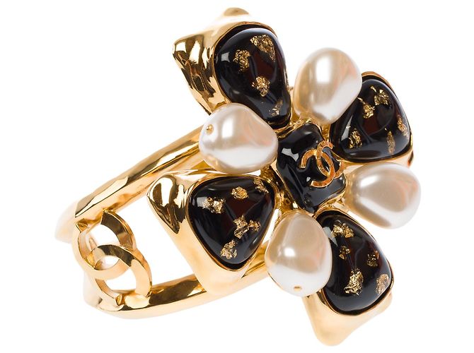 Gioielli CHANEL in Metallo Dorato - 103671 D'oro - vista 7
