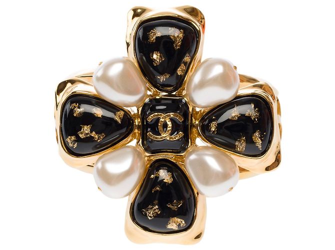 Gioielli CHANEL in Metallo Dorato - 103671 D'oro - vista 9