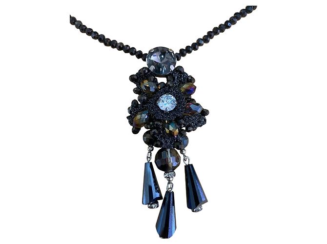 Collana di perle nere Christian Lacroix - vista 2