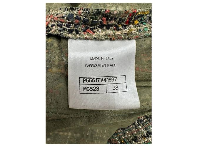 Mono de Tweed Timeless Chanel 2017 FR 38 De segunda mano - vista 5