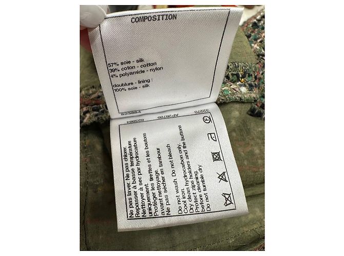 Mono de Tweed Timeless Chanel 2017 FR 38 De segunda mano - vista 7