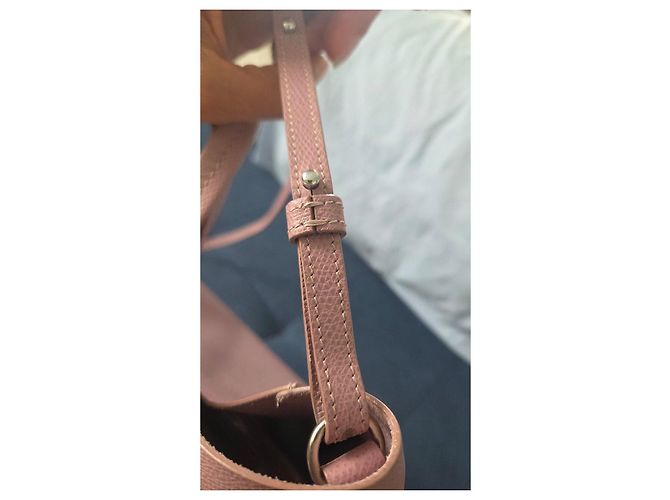 Cabas Céline Celine Bolsa Tote Vertical Rosa e Cinza - vista 6