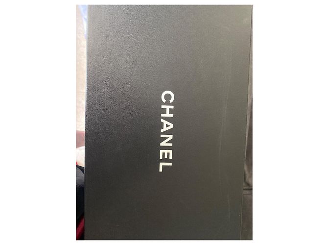 Sneakers Chanel CC Logo Mesh Bianco Argento - vista 9