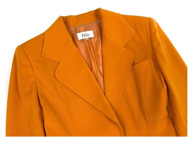 Dior Miss Dior Blazer de lana naranja - vista 2