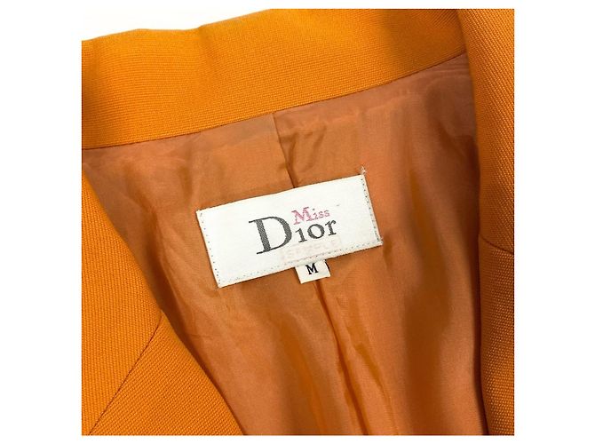 Dior Miss Dior Blazer de lana naranja - vista 7