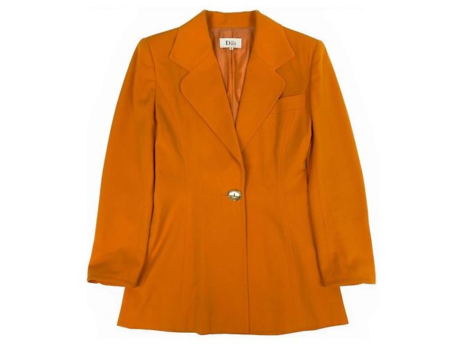 Dior Miss Dior Blazer de lana naranja - vista 9