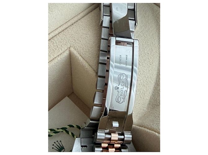 Rolex Datejust II 41mm Wimbledon Oro Everose e Acciaio D'oro Grigio Verde scuro - vista 5