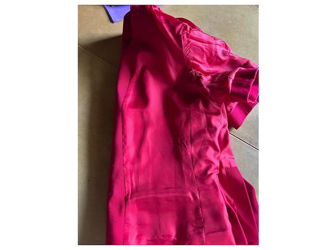 Tailleur de marca Céline de manga curta num vermelho vibrante! - vista 12