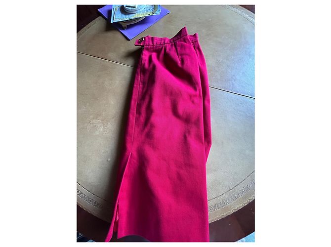 Tailleur de marca Céline de manga curta num vermelho vibrante! - vista 15