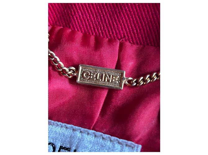 Tailleur de marca Céline de manga curta num vermelho vibrante! - vista 20