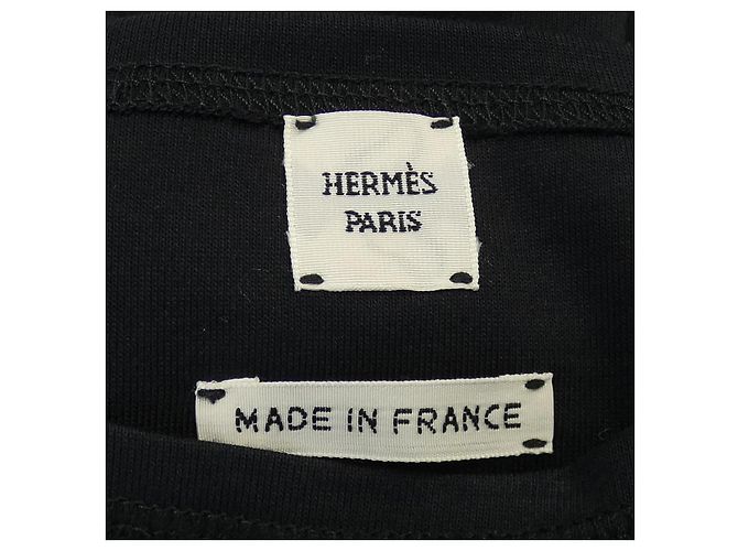 Hermès Hermes 38 Strickkleid Schwarz - Ansicht 4