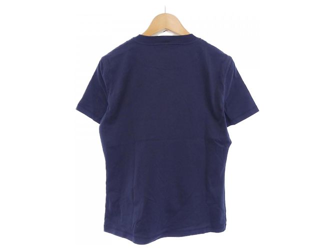 Hermès Camiseta de algodón Hermes CANOE/CARTOUCHE Azul Azul marino - vista 2