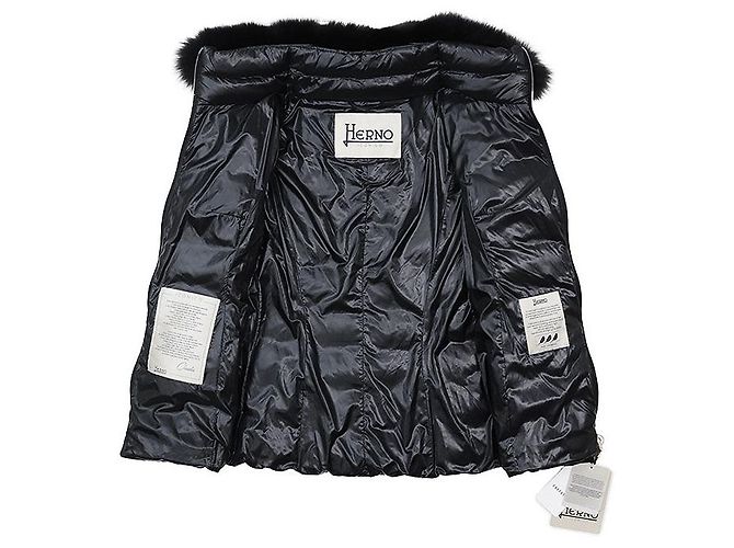 Autre Marque Abrigo de plumón Herno ICONICO 100% Nylon Azul Azul marino - vista 7