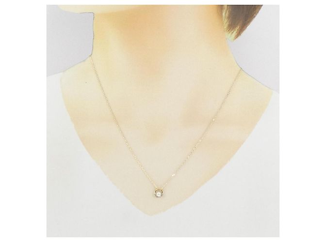 Autre Marque Collana con perle Akoya e diamanti Au750 D'oro - vista 6