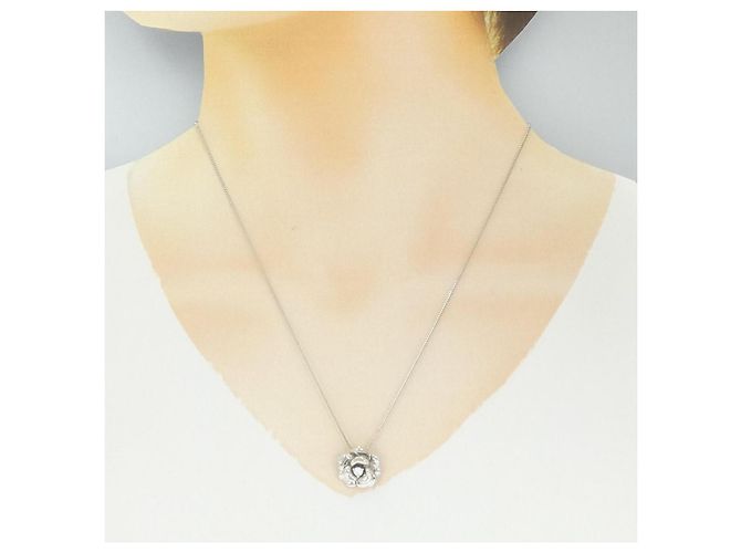 Autre Marque Collier Gstv Platinum Diamond Argenté - vue 6