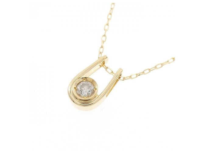 Autre Marque Collana con Diamanti Au750 D'oro - vista 3