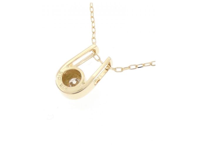 Autre Marque Collana con Diamanti Au750 D'oro - vista 4