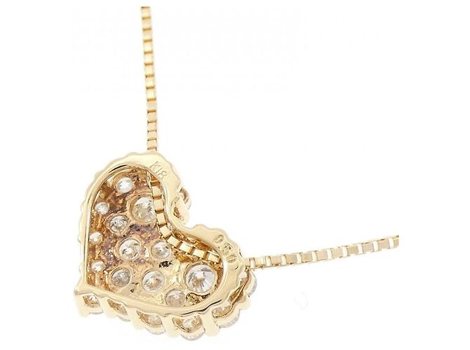 Autre Marque Au750 Diamant Halskette Golden - Ansicht 4