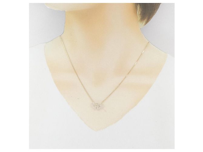 Autre Marque Au750 Diamant Halskette Golden - Ansicht 6