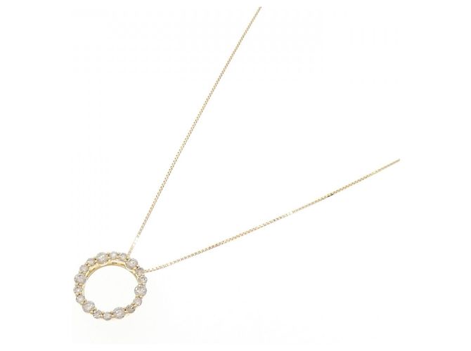 Autre Marque Collana con Diamanti Au750 D'oro - vista 2