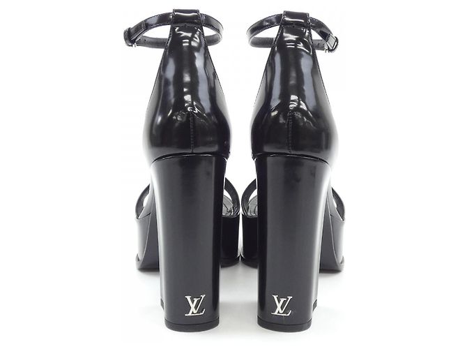 Sandali Louis Vuitton Fame Line Nero - vista 5