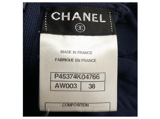 Timeless Abito Chanel Blu Blu navy - vista 4