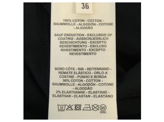 Camiseta Hermès Negro - vista 3