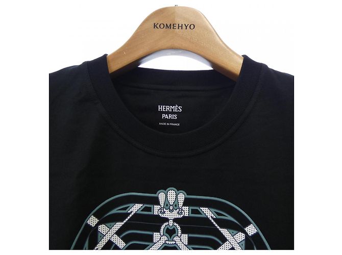 Camiseta Hermès Negro - vista 5