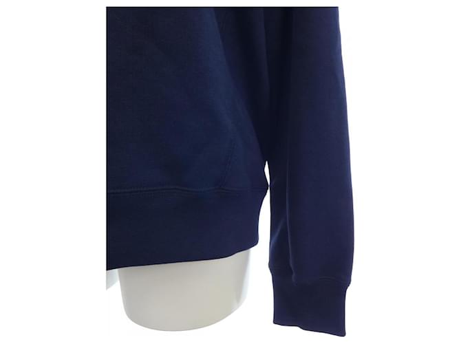 Timeless Chanel Sweatshirt aus Baumwolle Blau Marineblau - Ansicht 7