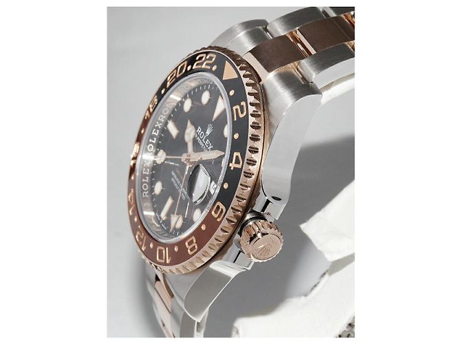 Rolex GMT-Master II Au750 Stainless Steel Schwarz Golden - Ansicht 3