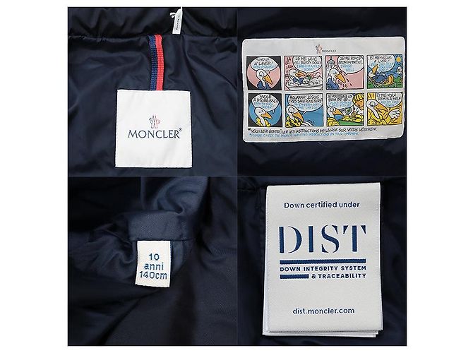 Chaqueta de plumón de nylon Moncler CHARPAL Azul Azul marino - vista 9
