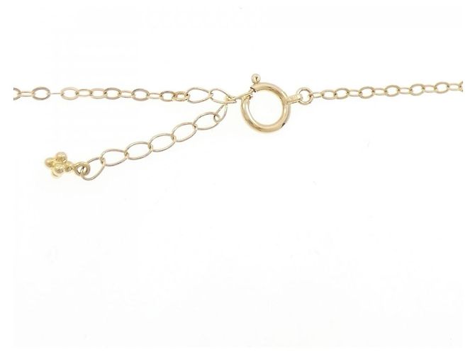 Autre Marque AHKAH Au750 Diamond Initial Halskette Golden - Ansicht 5