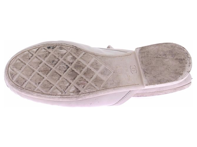 Chanel Offene Loafer creme Beige - Ansicht 5