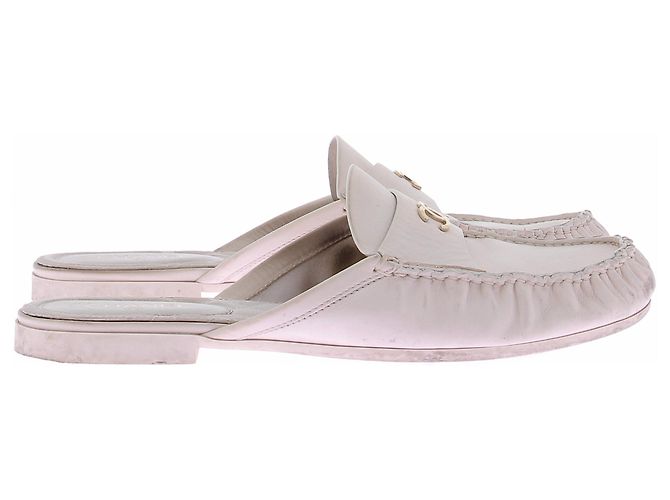 Chanel Offene Loafer creme Beige - Ansicht 6