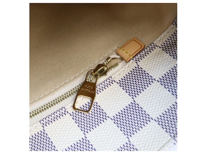 Borsa a tracolla 2-Way Louis Vuitton Damier Azur Sophie Beige - vista 10