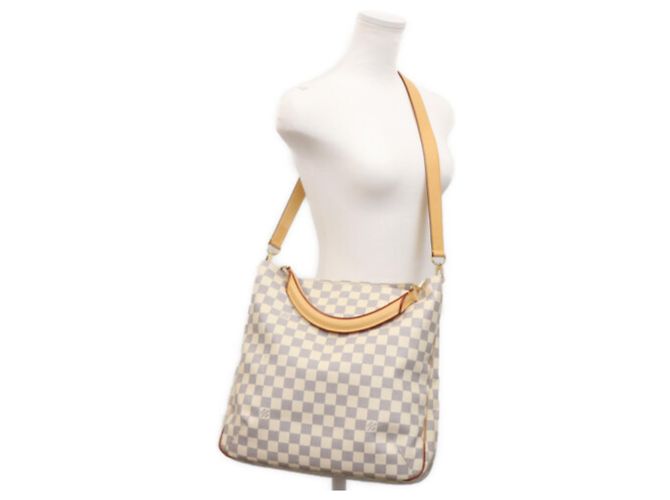 Borsa a tracolla 2-Way Louis Vuitton Damier Azur Sophie Beige - vista 14