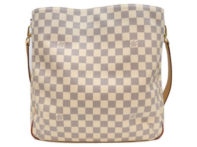 Borsa a tracolla 2-Way Louis Vuitton Damier Azur Sophie Beige - vista 3