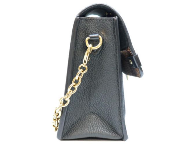 Borsa a Spalla Louis Vuitton Damier Portefeuille Vavin Marrone Nero - vista 4