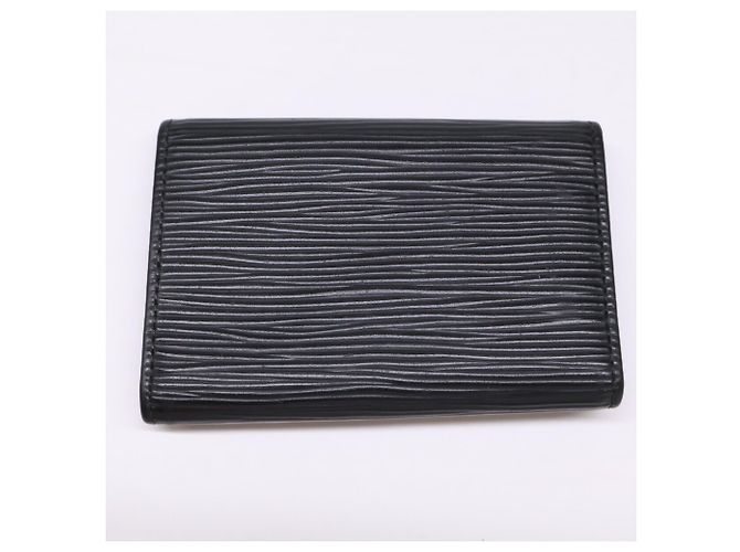 Louis Vuitton Black Epi Leather Keycase - view 6