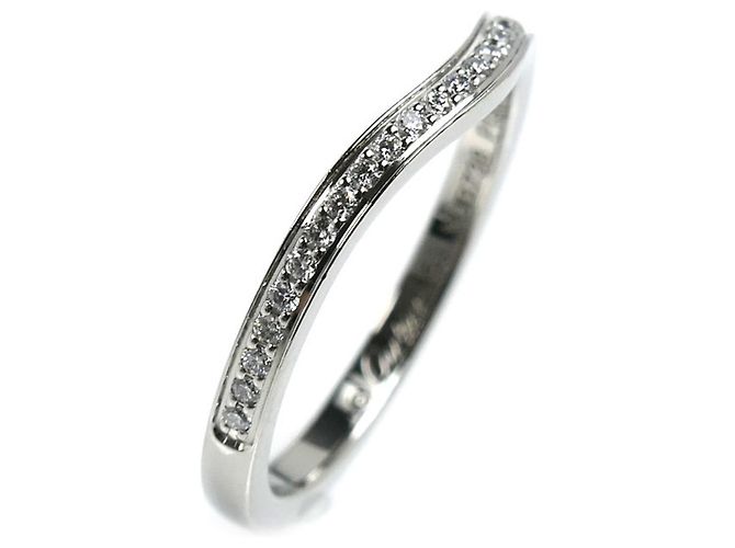 Cartier Ballerina Curve Ring aus Platin - Ansicht 2