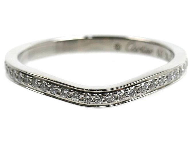 Cartier Ballerina Curve Ring aus Platin - Ansicht 3