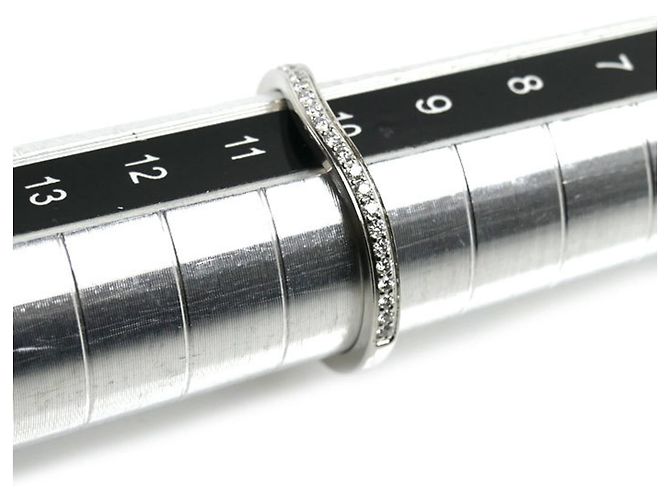 Cartier Ballerina Curve Ring aus Platin - Ansicht 6