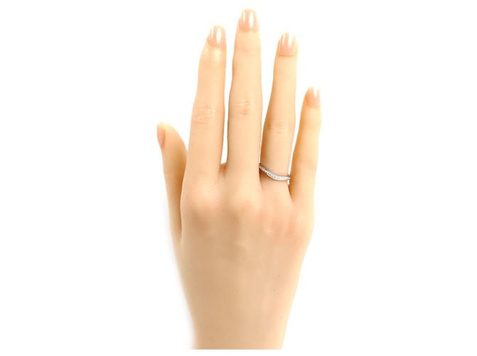 Cartier Ballerina Curve Ring aus Platin - Ansicht 7